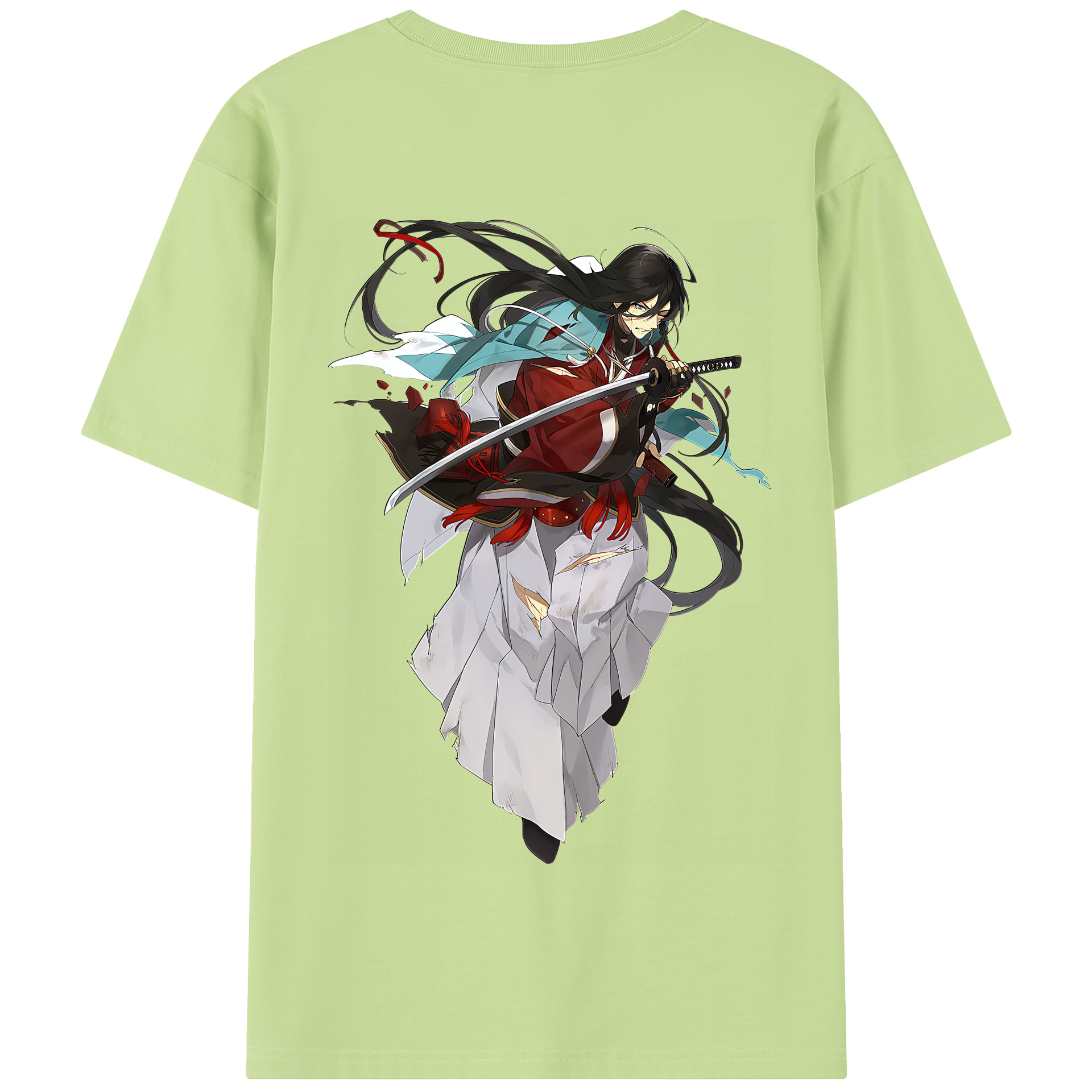 （画像用） 刀剣乱舞 Touken Ranbu 綿100％半袖Tシャツ（背面プリント）